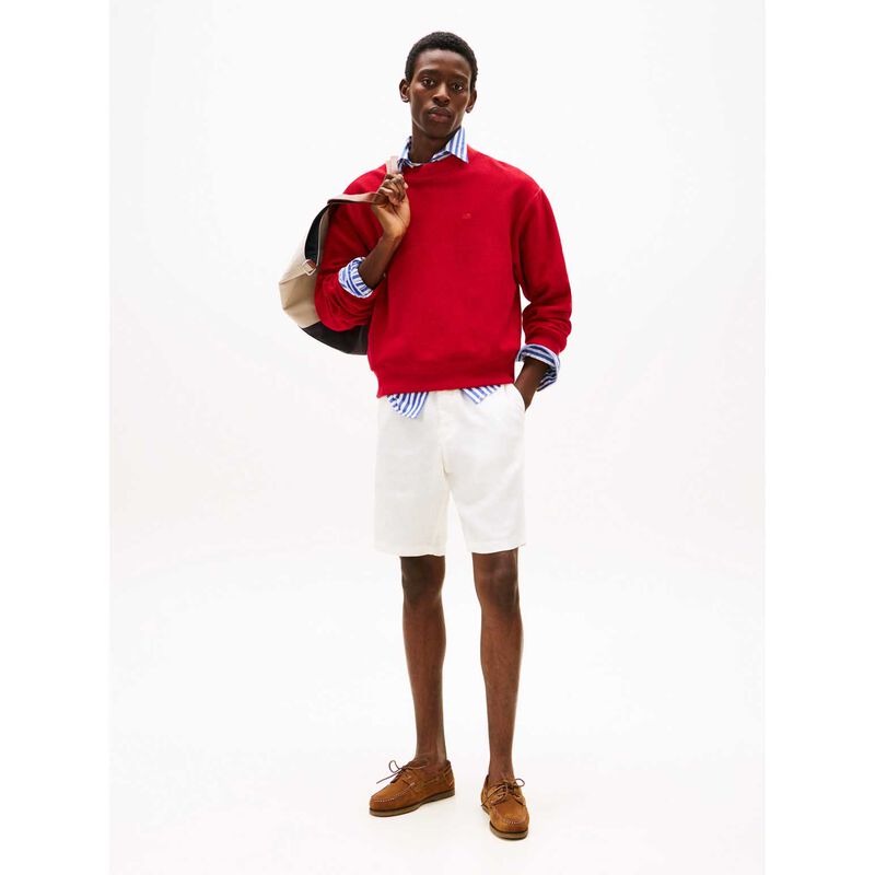 Tommy Hilfiger Harlem Linen Blend Relaxed Shorts image number 3